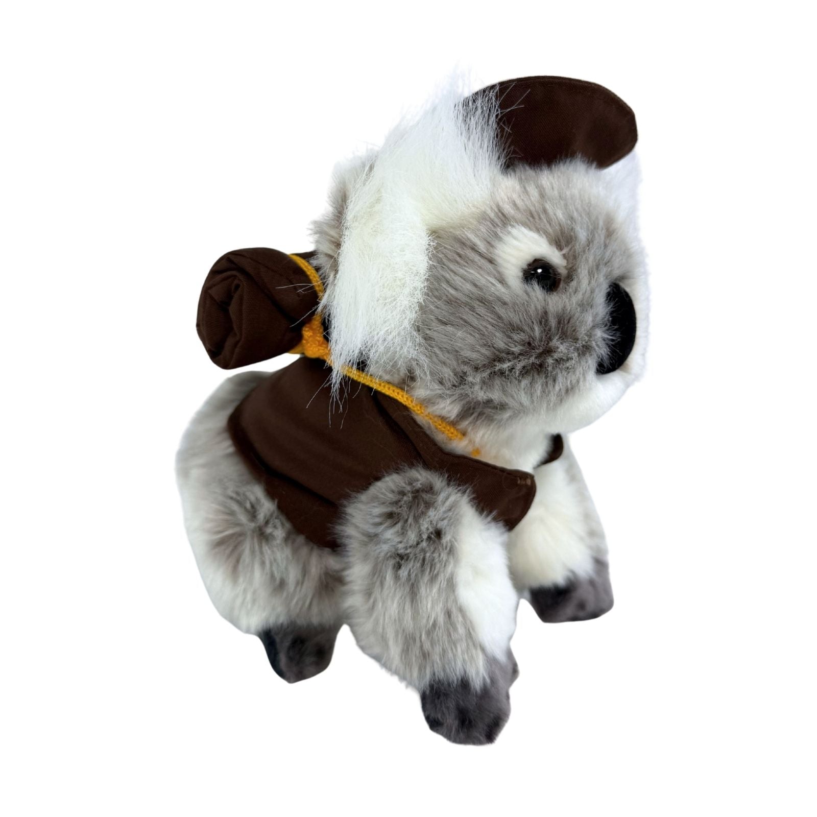 Sitting Jack koala plush with swag and hat
