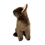Nutmeg Burmese cat plush sitting looking away