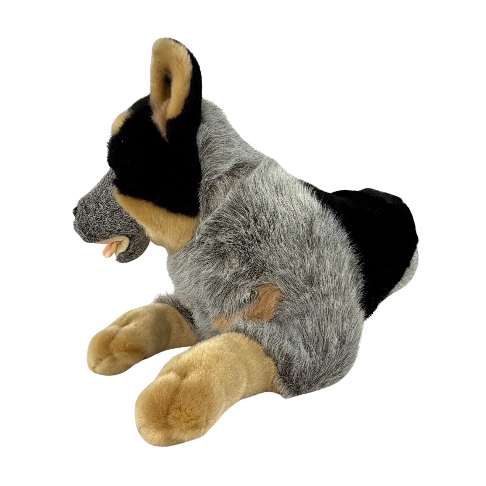 Orazio Blue Heeler plush lying front view