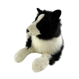 Oscar Border Collie plush lying front view