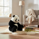 Ty Panda Bub soft plush toy sitting in living room