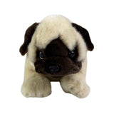 Pepito pug plush toy front view