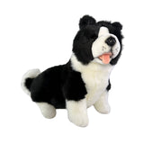Pepsi Border Collie plush sitting