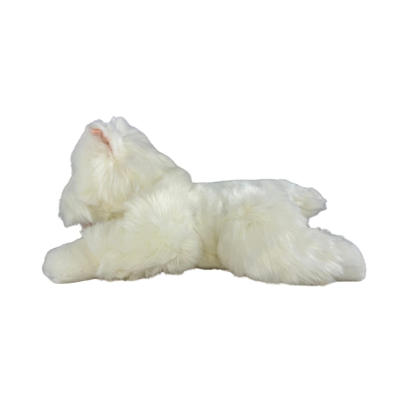 Pookie Westie plush floppy side view