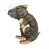 Plush toy Kangaroo rat on a white background