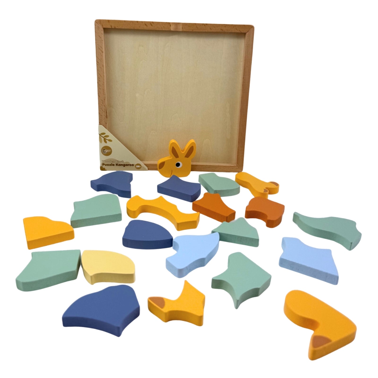 Wooden Block Puzzle Kangaroo