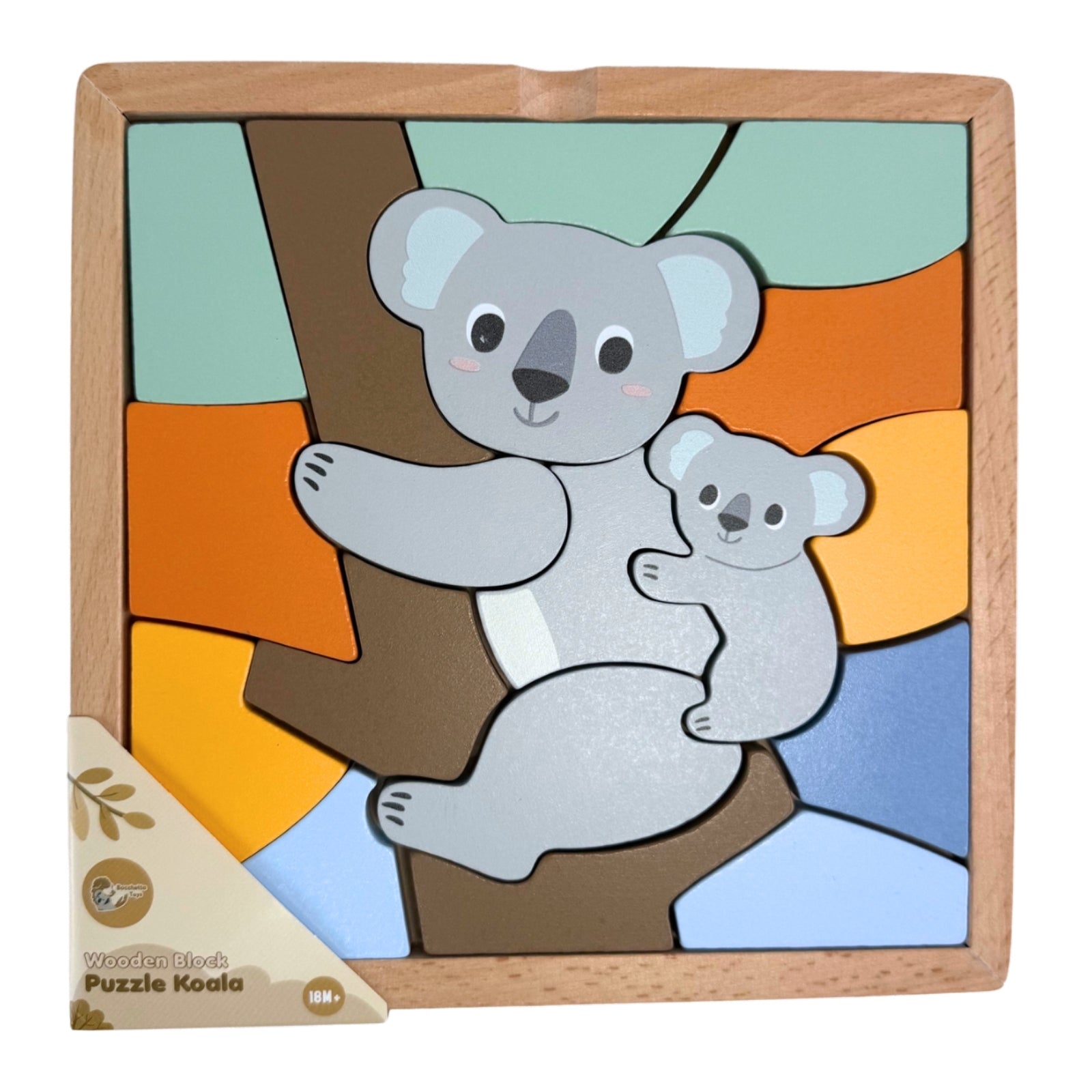 Wooden Block Puzzle Koala