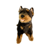 Quinn kelpie plush toy sitting front view