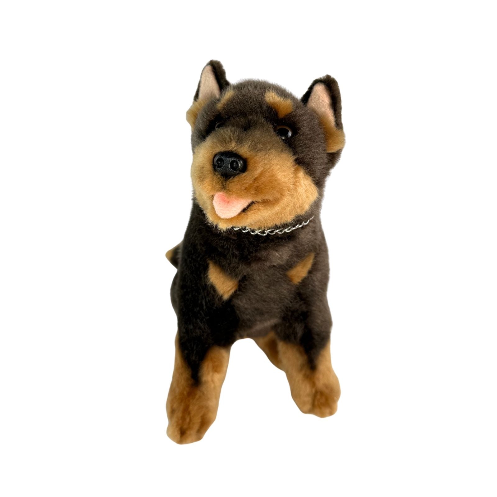 Quinn kelpie plush toy sitting front view