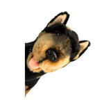 Rex Kelpie plush close up face