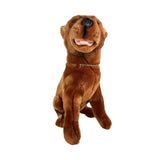 Ruby Kelpie plush sitting front view