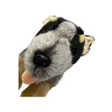 Rusty Blue Heeler plush close up face
