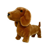 Sadie Dachshund plush standing angle view