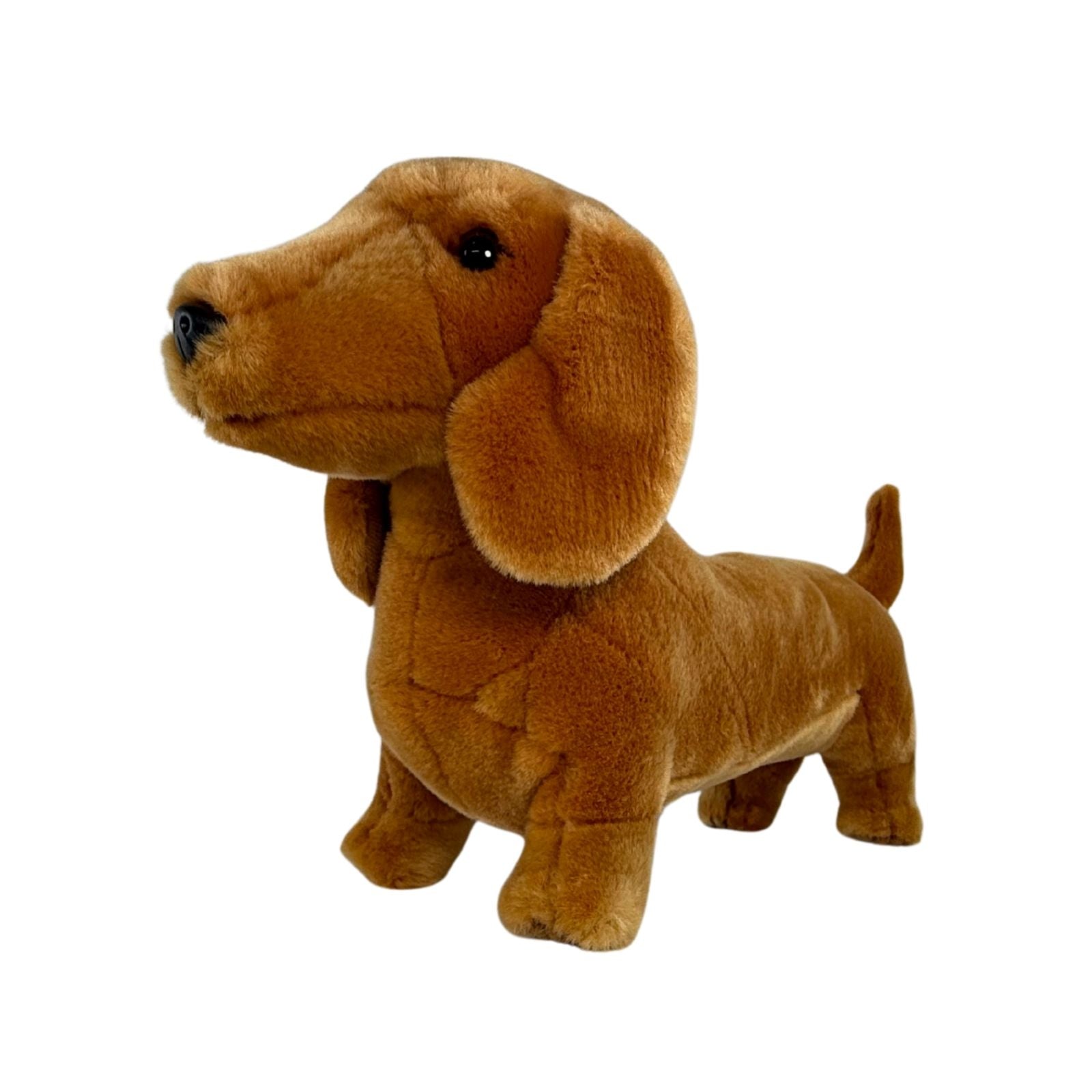 Sadie Dachshund plush standing angle view