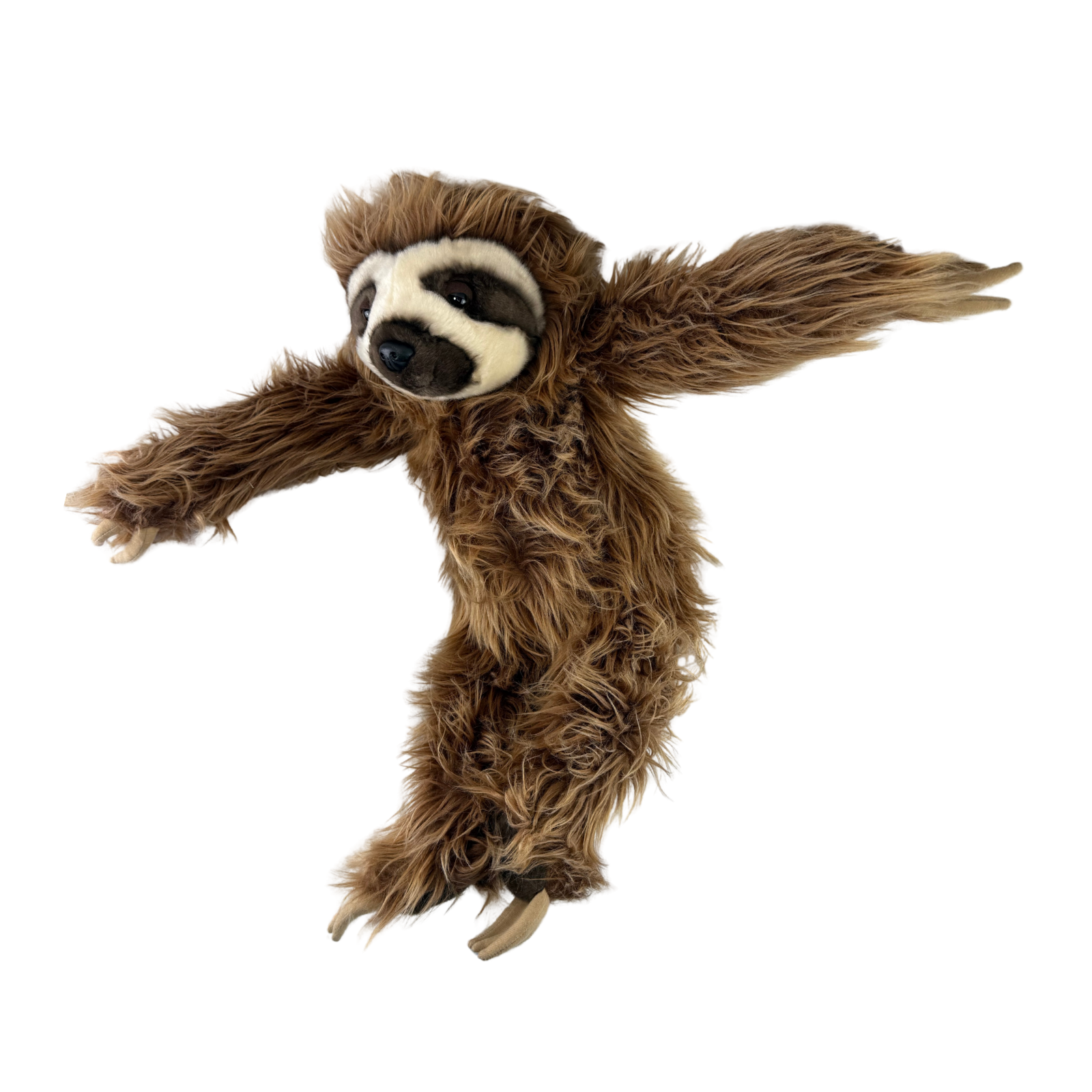 Sloth soft plush toy front view