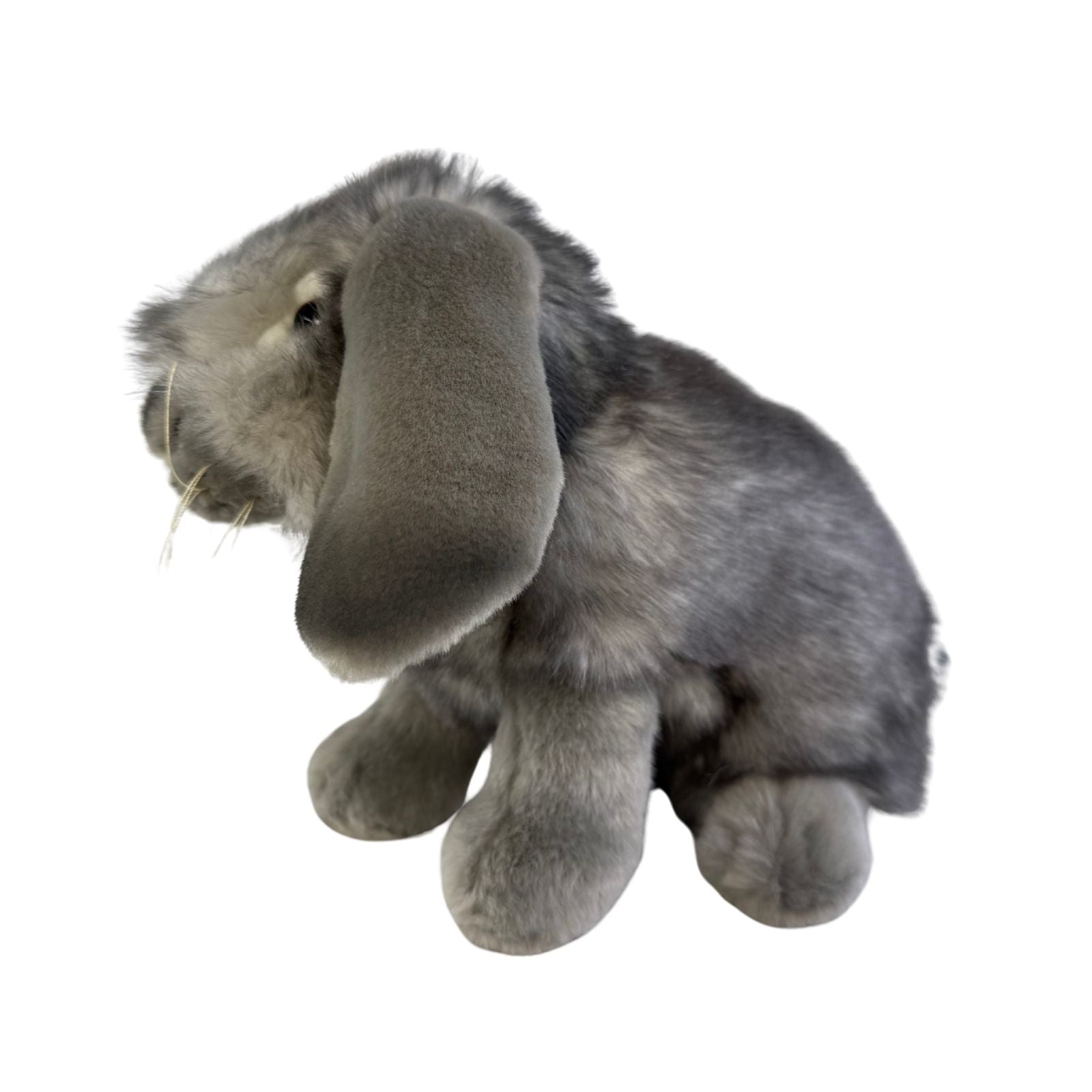 Smokey - Lop Eared Rabbit - 25cm sitting, grey