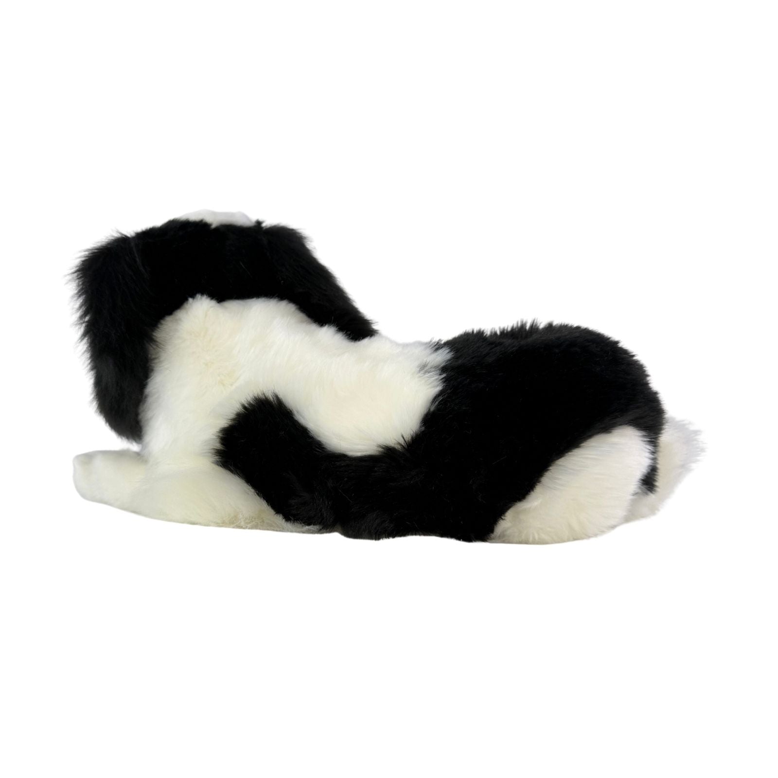 Snuggles Cavalier King Charles plush toy lying