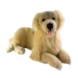Spencer Golden Retriever plush toy lying