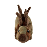 handmade, high quality-made Stegosaurus dinosaur soft stuffed plush toy.