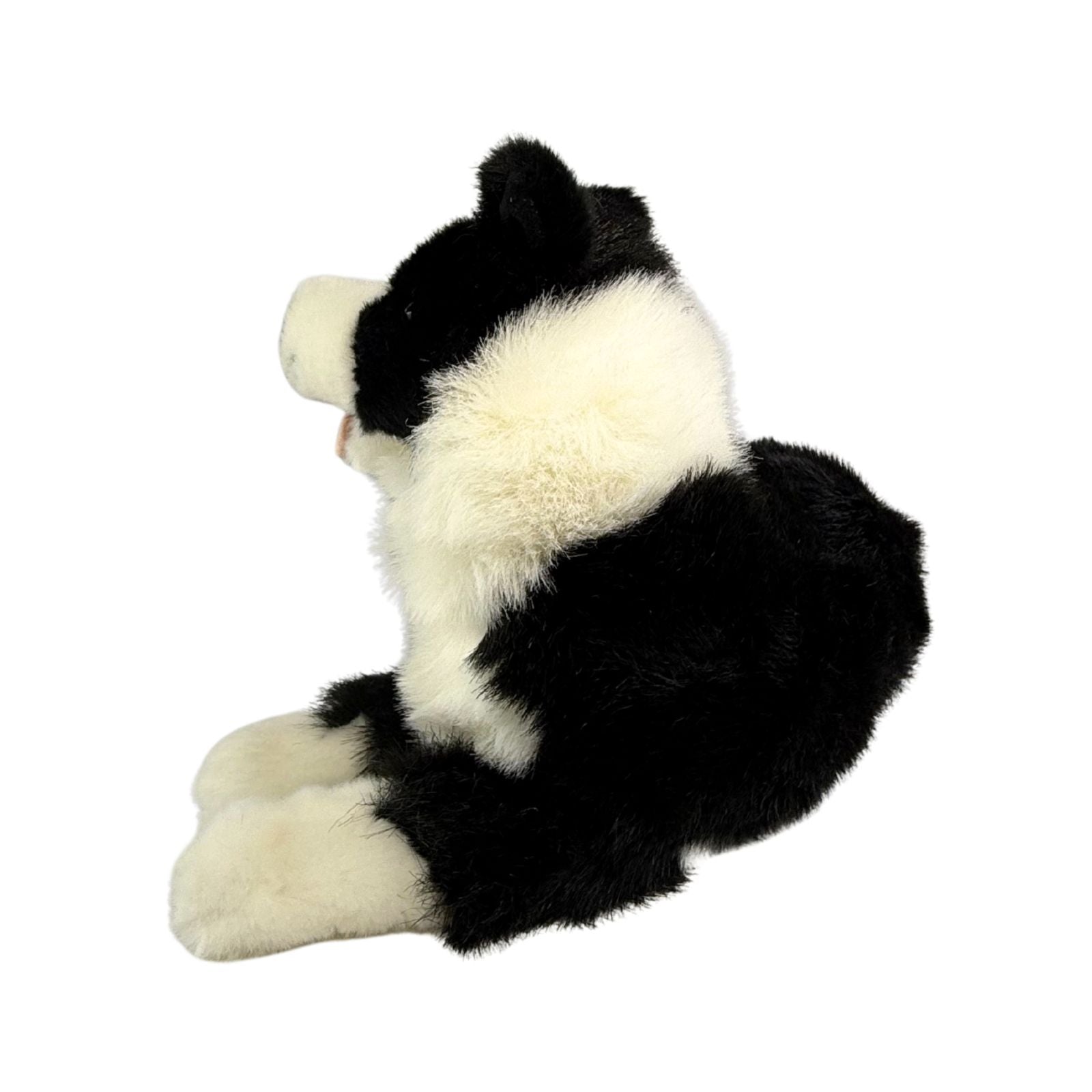 Starsky Border Collie plush toy lying