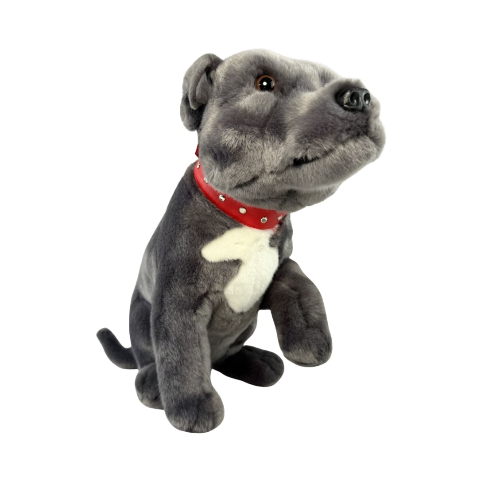 Storm Staffy plush toy sitting