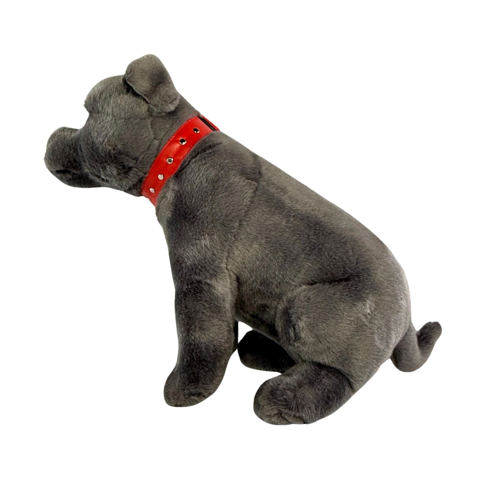 Storm Staffy plush toy sitting side view