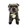 Storm - Staffy - 32cm sitting, grey