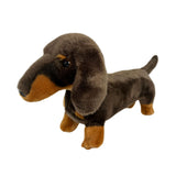 Stretch Dachshund plush toy standing