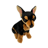 Taco chihuahua plush toy sitting