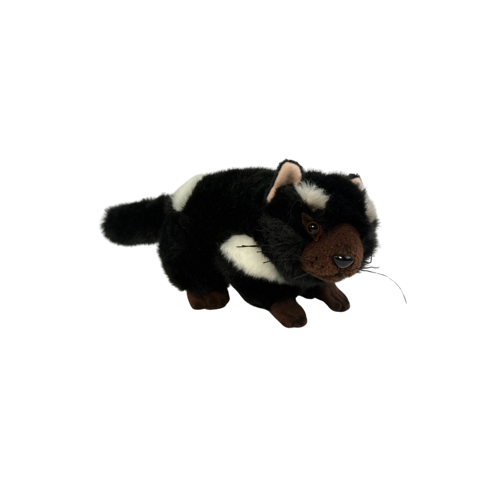 Tasmanian Devil that is a handmade realistic soft plush toy