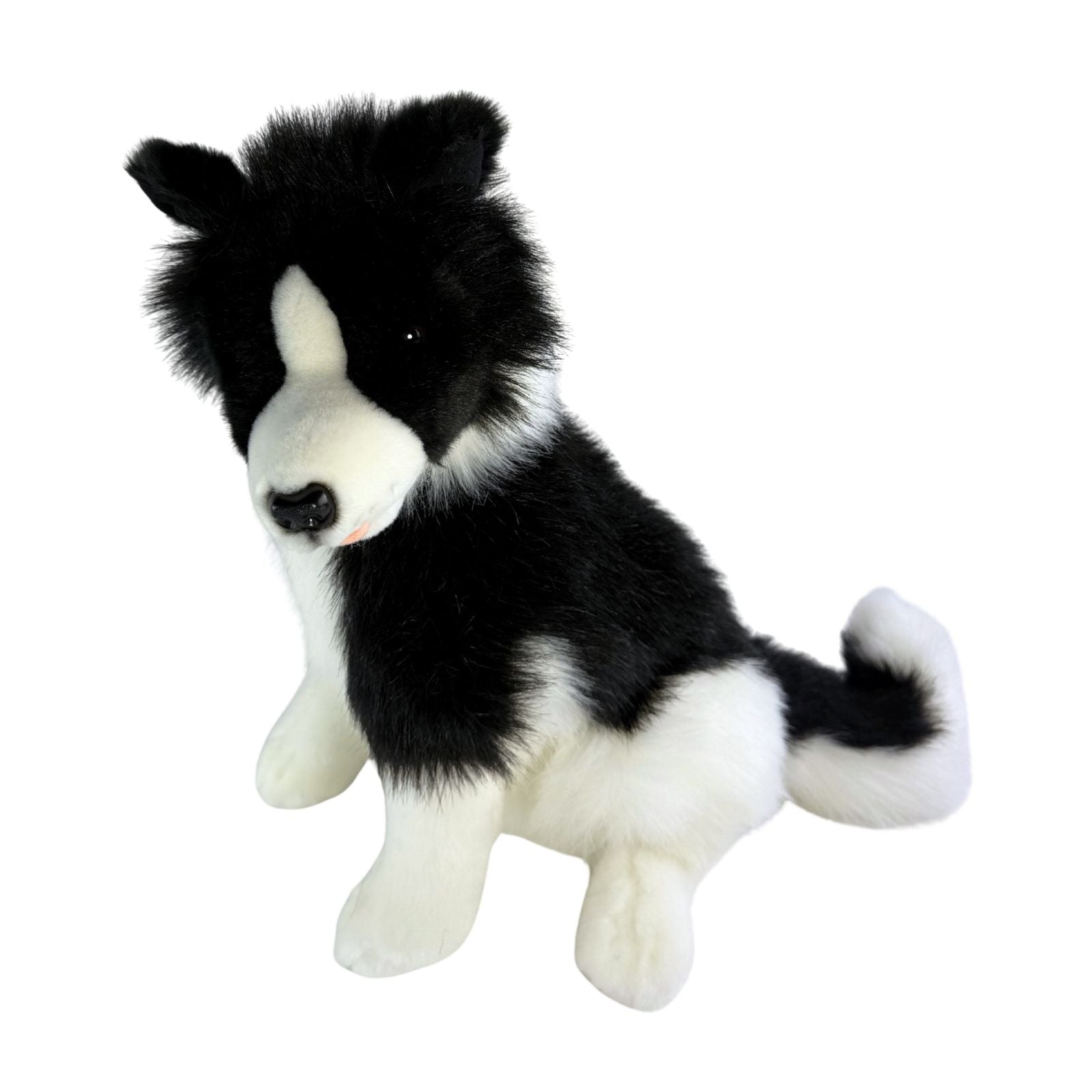 Tommy Border Collie plush toy sitting