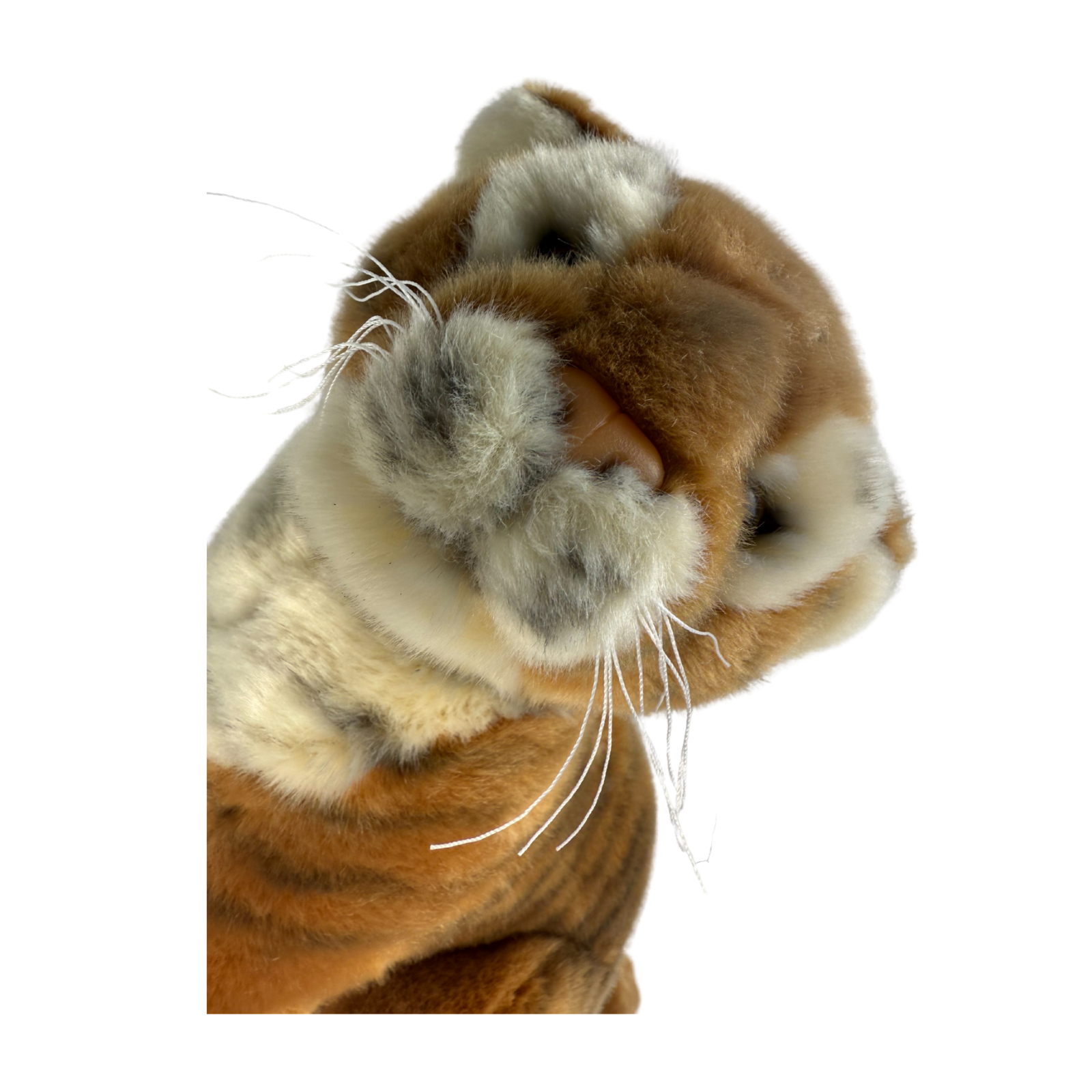 Tony tiger plush toy close up