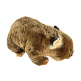 Wallis wombat plush toy with satin pocket