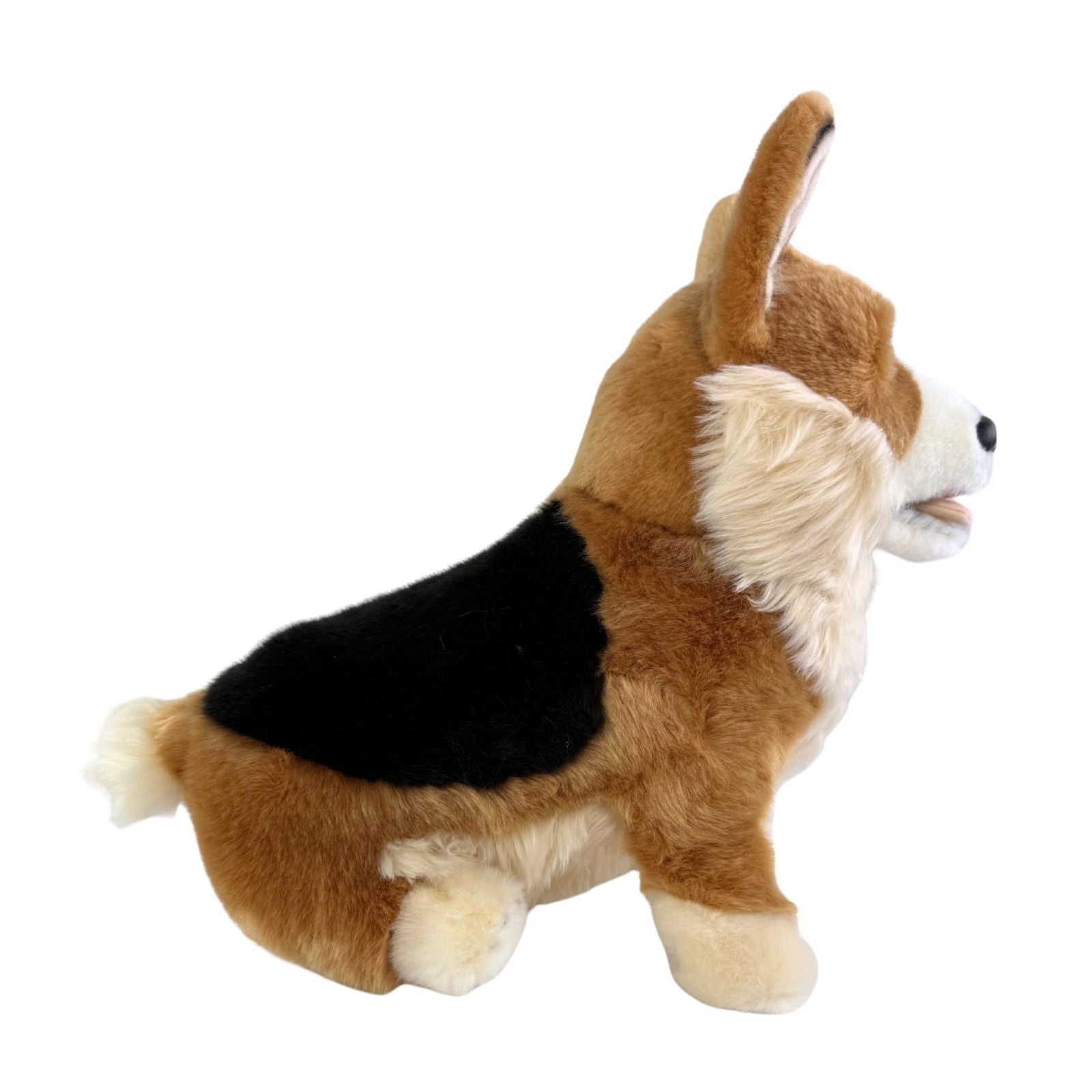 Windsor Welsh Corgi plush toy sitting side view