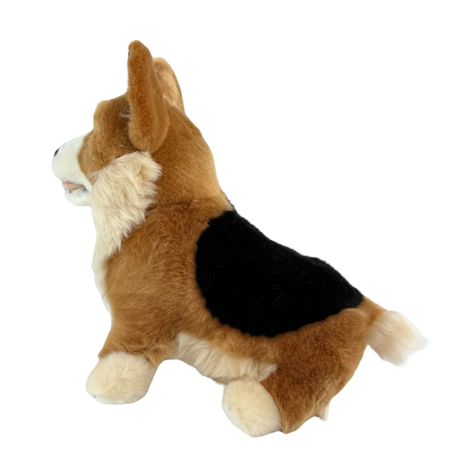 Windsor Welsh Corgi plush toy sitting side view