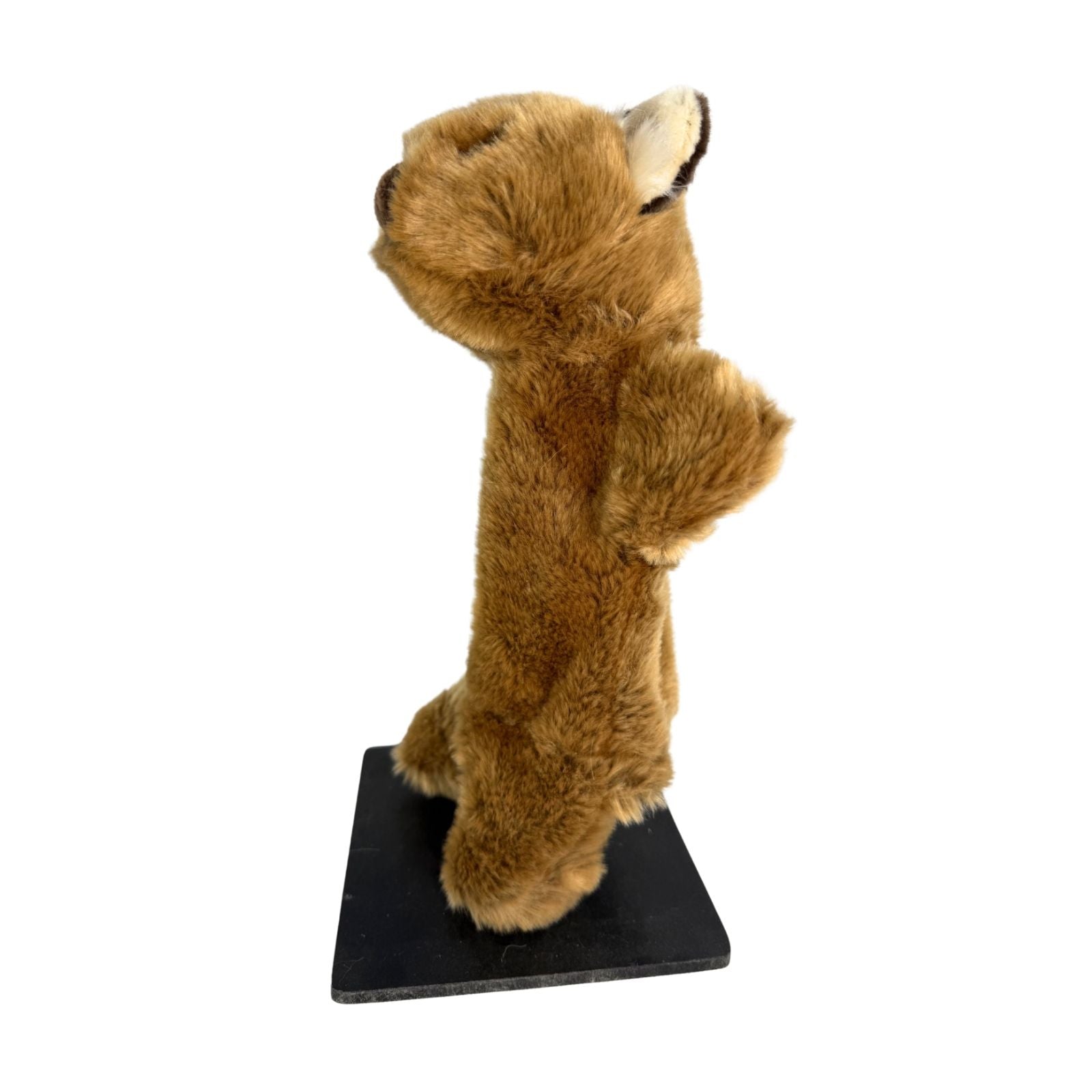 Womble wombat hand puppet side view