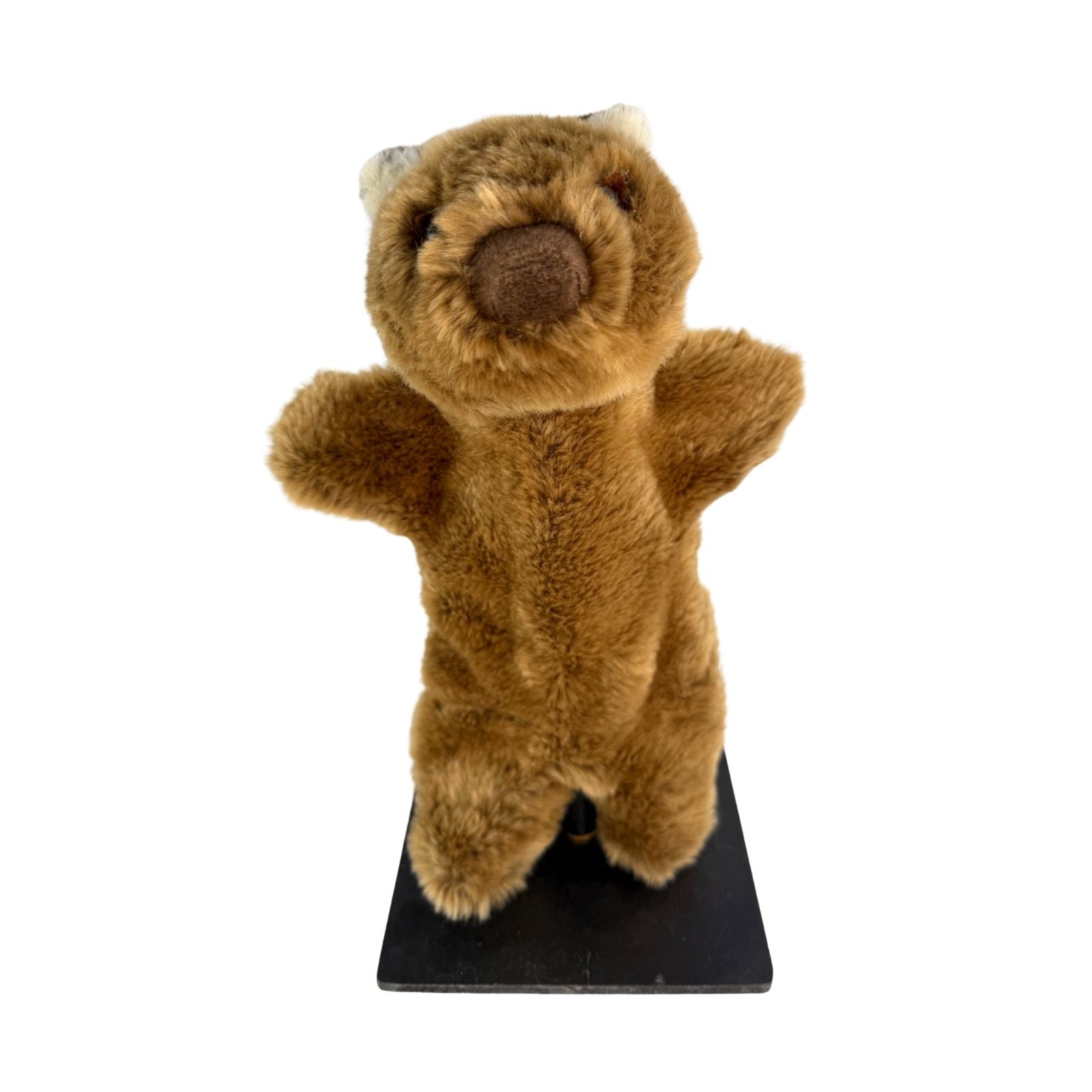 Womble wombat hand puppet front view