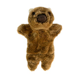 Womble wombat hand puppet front view