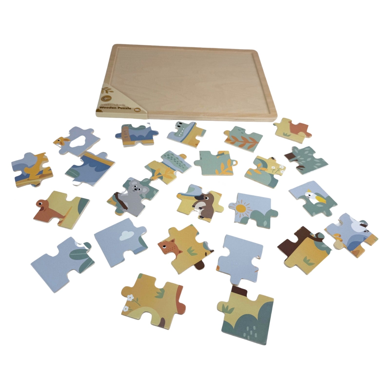 Aussie Animals Wooden Puzzle