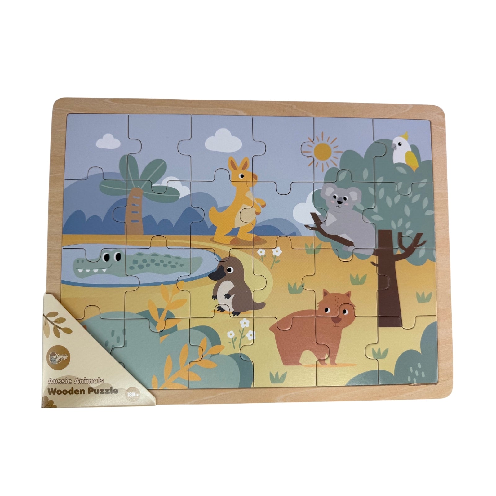 Aussie Animals Wooden Puzzle