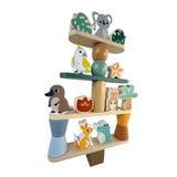 Aussie Animals Wooden Stacking Game