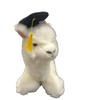 Gradhat Alfredo With Graduation Hat - Alpaca - 25cm lying, white