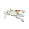 Cade - Husky with satin pocket - 62cm lying, red