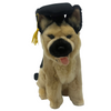 Gradhat Sargeant With Graduation Hat - German Shepherd - 30cm sitting