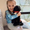 DJ - Staffy - 32cm sitting, black