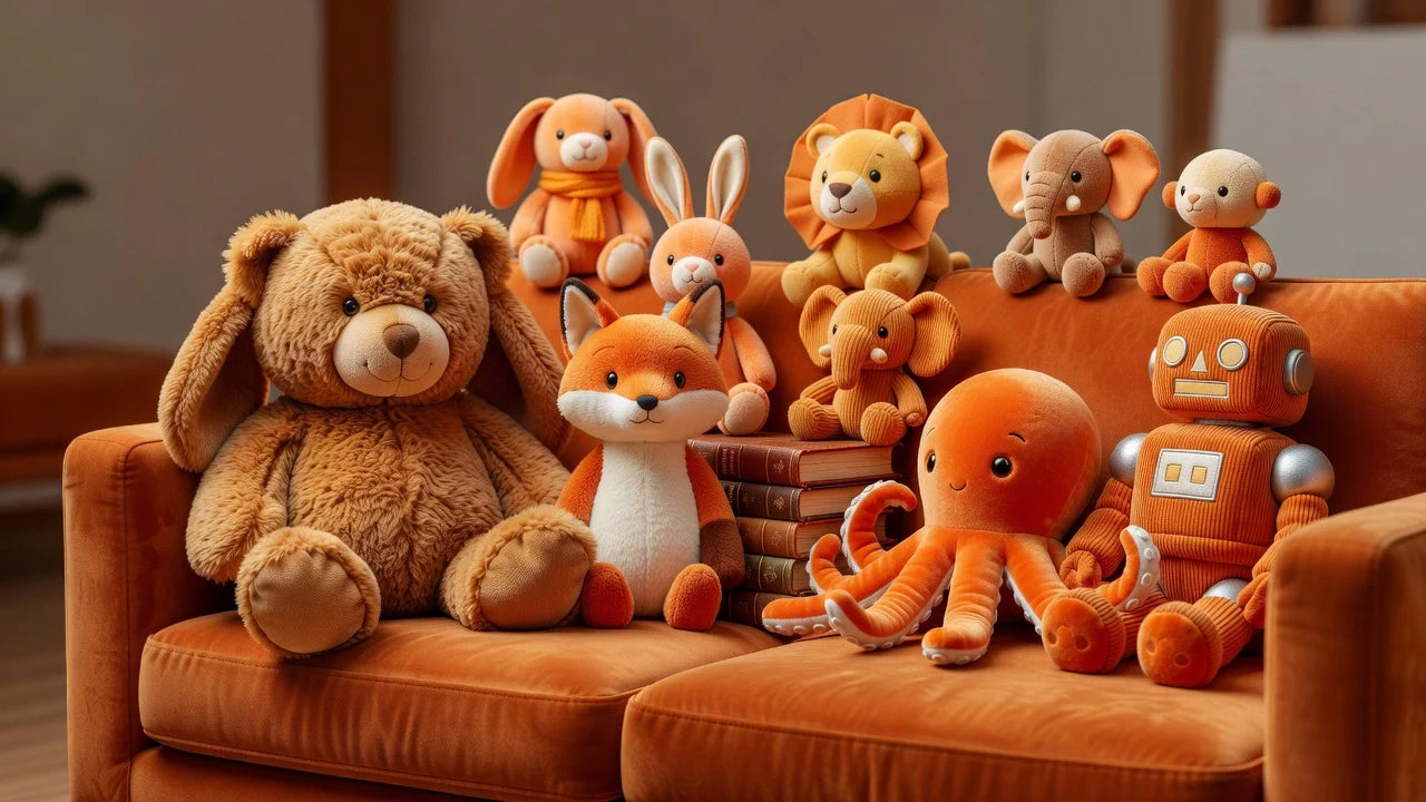 Professional header image for list-based article: Stuffed Animals and Plush Toys for Every Age and Interest