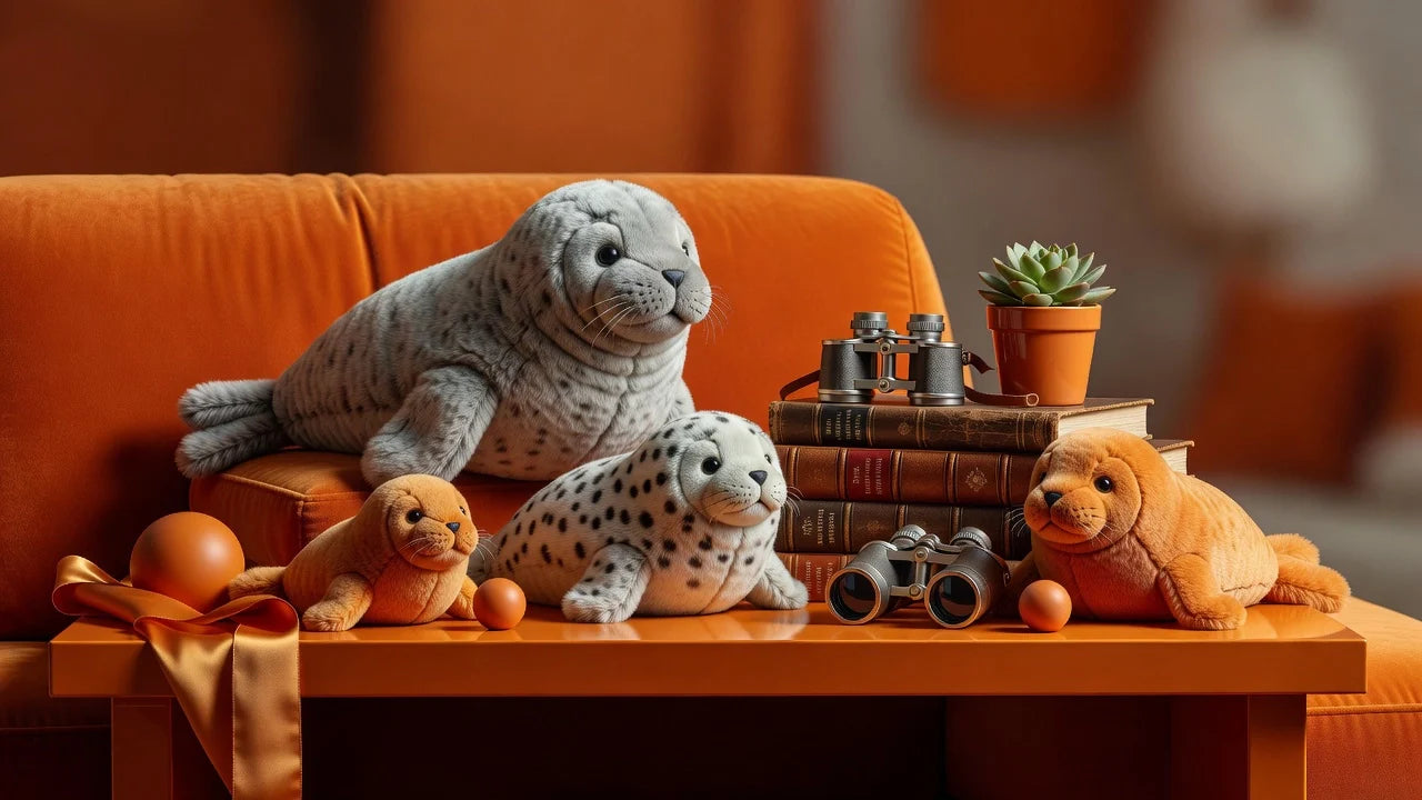 Professional header image for list-based article: Seal Plush Toys for Every Kind of Animal Lover