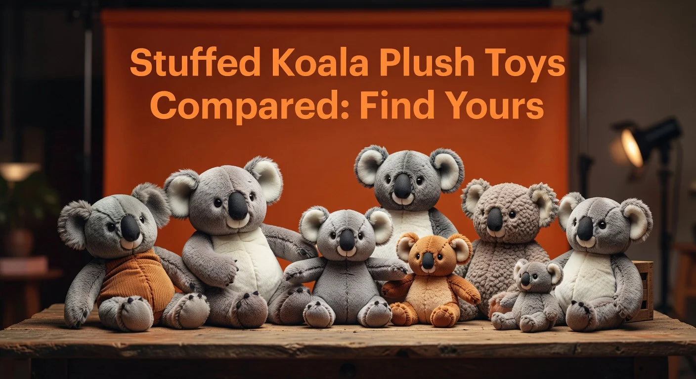 Professional header image for comparison analysis: Stuffed Koala Plush Toys Compared: Find Yours