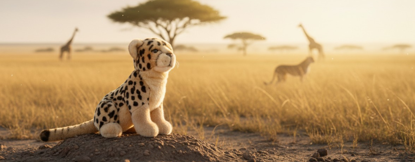 Cheetah Plush Toys