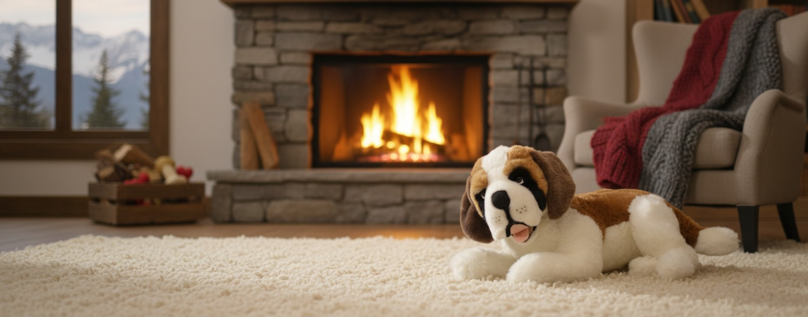 St Bernard Plush Toys